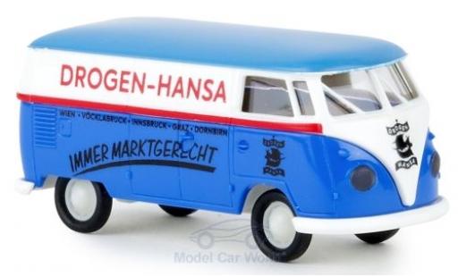 Diecast model cars Volkswagen T1 B van Drogen Hansa 1/87 Brekina