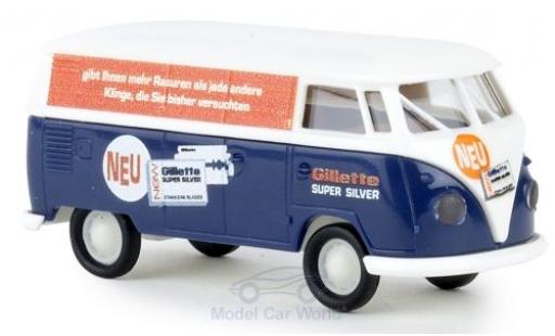 Diecast model cars Volkswagen T1 B van Gilette 1/87 Brekina