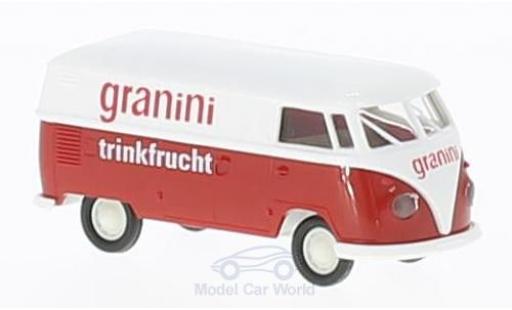 Diecast model cars Volkswagen T1 B van Granini 1/87 Brekina