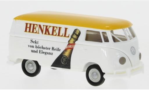 Diecast model cars Volkswagen T1 B van Henkell 1960 1/87 Brekina