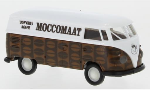 Diecast model cars Volkswagen T1 B van Moccomaat Koffie 1/87 Brekina