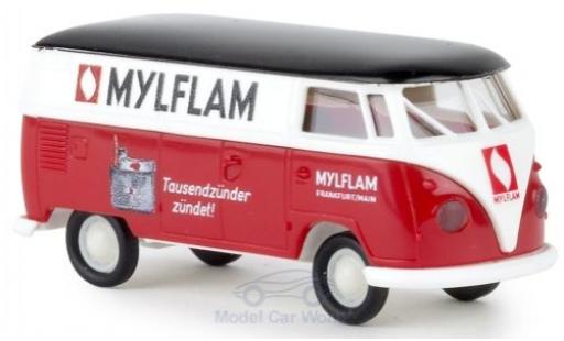 Diecast model cars Volkswagen T1 B van Mylflam 1/87 Brekina