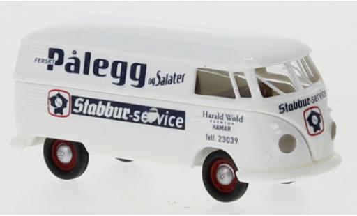 Diecast model cars Volkswagen T1 B van Palegg Salater 1960 1/87 Brekina