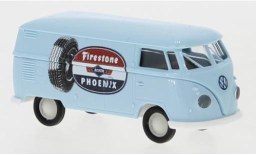 Diecast model cars Volkswagen T1 B van Phoenix Reifen 1960 1/87 Brekina
