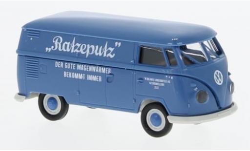 Diecast model cars Volkswagen T1 B van Ratzeputz 1960 1/87 Brekina