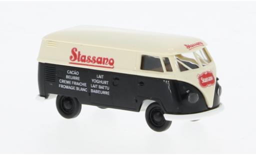 Diecast model cars Volkswagen T1 B van Stassano 1960 1/87 Brekina