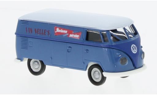 Diecast model cars Volkswagen T1 B van Van Nelle Reclame Service 1960 1/87 Brekina