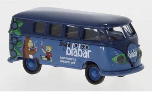 Diecast model cars Volkswagen T1 B Estate Blabar 1960 1/87 Brekina