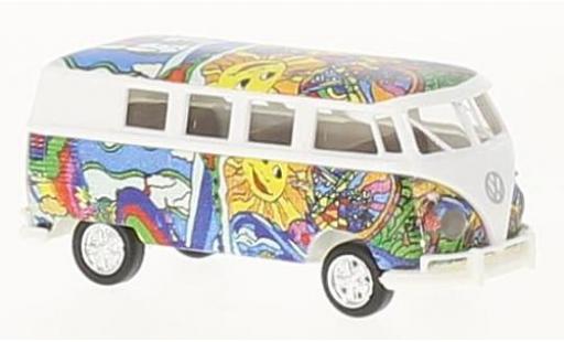 Diecast model cars Volkswagen T1 B Estate Hippie Bus 1/87 Brekina