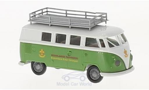 Diecast model cars Volkswagen T1 B Estate Ned. Padvinders (NL) 1/87 Brekina