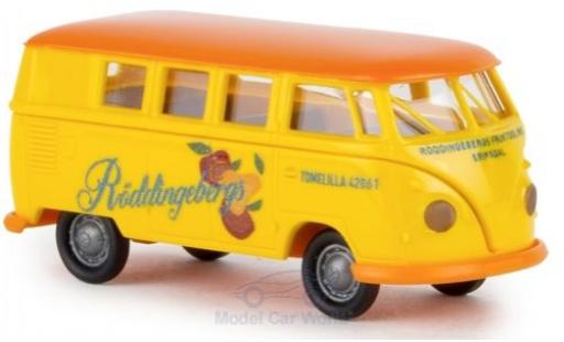 Diecast model cars Volkswagen T1 B Estate R&Atilde;&para;ddingsberge Fruktodling 1/87 Brekina