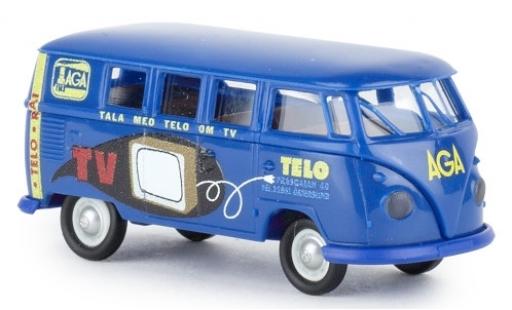Diecast model cars Volkswagen T1 B Estate Telo 1/87 Brekina