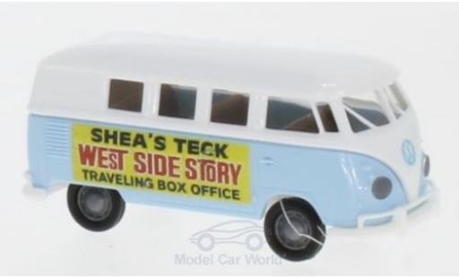 Diecast model cars Volkswagen T1 B Estate Ticketverkauf West Side Story 1/87 Brekina