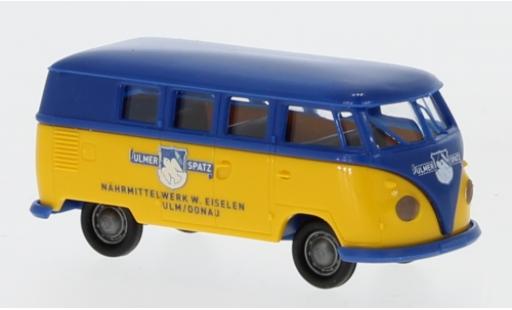 Diecast model cars Volkswagen T1 B Estate Ulmer Spatz 1960 1/87 Brekina