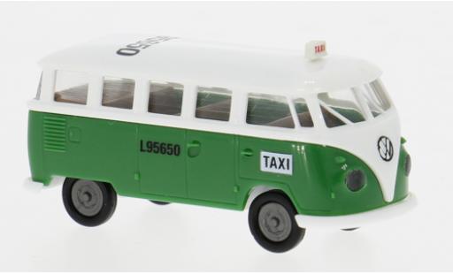 Diecast model cars Volkswagen T1 B Mindersamba 1960 Taxi Mexico 1/87 Brekina