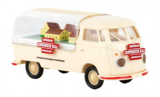 Diecast model cars Volkswagen T1 B Pr&Atilde;&curren;sentationswagen Schw&Atilde;&curren;bisch Hall 1960 1/87 Brekina