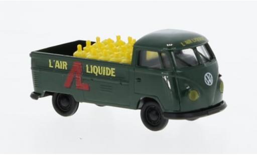 Diecast model cars Volkswagen T1 B flatbed L&Acirc;&acute;Air Liquide 1960 1/87 Brekina