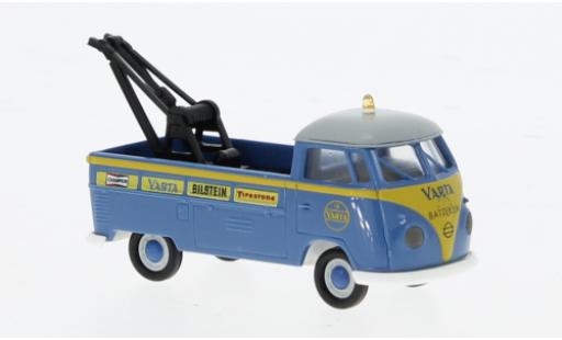 Diecast model cars Volkswagen T1 B flatbed Varta 1960 1/87 Brekina