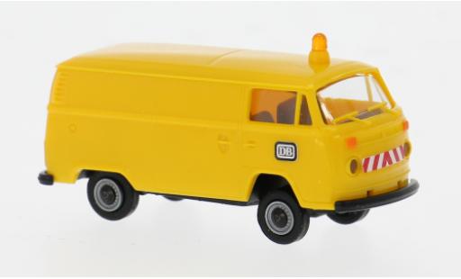 Diecast model cars Volkswagen T2 B van 1973 DB 1/87 Brekina