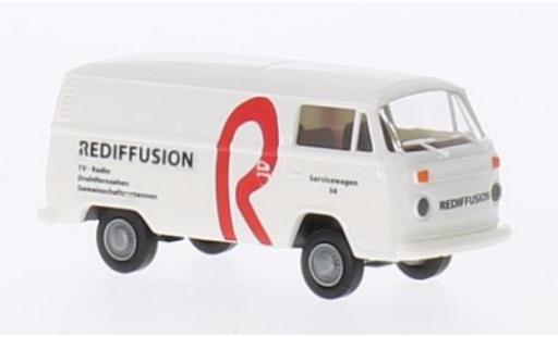 Diecast model cars Volkswagen T2 Base van Rediffusion (CH) 1/87 Brekina