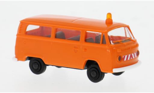 Diecast model cars Volkswagen T2 B Estate 1973 Kommunal 1/87 Brekina