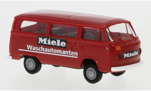 Diecast model cars Volkswagen T2 B Estate Miele 1973 1/87 Brekina
