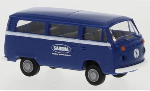 Diecast model cars Volkswagen T2 B Estate Sabena 1973 1/87 Brekina