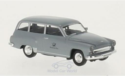Diecast model cars Wartburg 311 Kombi Estate Deutsche Post 1/87 Brekina