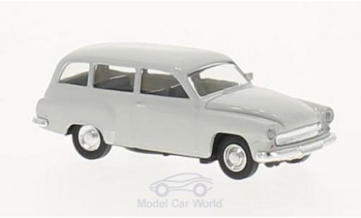Diecast model cars Wartburg 311 Kombi Estate grey 1/87 Brekina