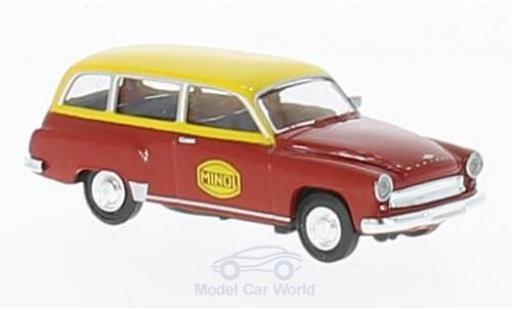 Diecast model cars Wartburg 311 Kombi Estate Minol 1/87 Brekina