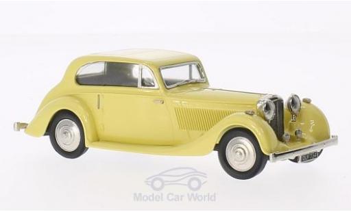 Diecast model cars Bentley 4.5 berline 4 1/4 Litre Barker yellow 1936 1/43 Brooklin
