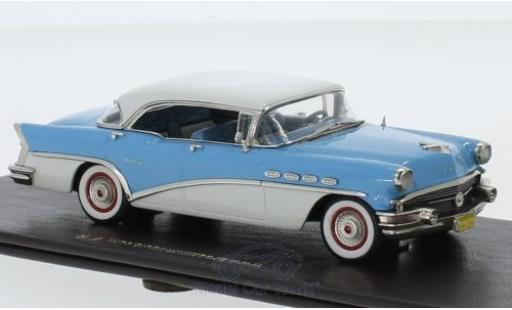 Diecast model cars Buick Century hardtop 4 portes 4-Door blue/white 1956 1/43 Brooklin