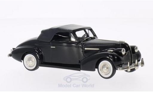 Diecast model cars Buick Century Convertible Coupe M66-C black 1939 1/43 Brooklin