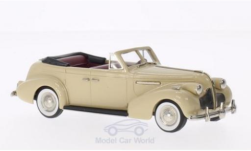 Diecast model cars Buick Century Convertible Phaeton M61-C beige 1939 1/43 Brooklin