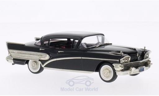 Diecast model cars Buick Roadmaster Coupe 75 Hardtop black 1958 1/43 Brooklin