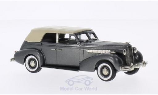 Diecast model cars Buick Special Phaeton 4-door M-40C metallic grey/beige 1938 1/43 Brooklin