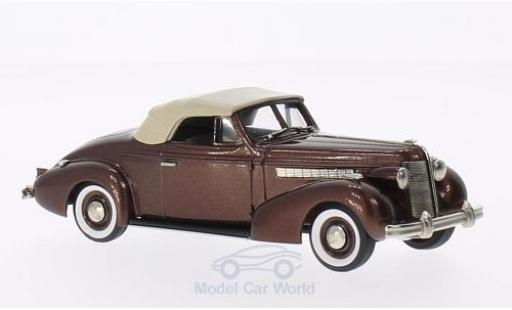 Diecast model cars Buick Special Convertible Coupe M46-C metallic brown/brown 1937 1/43 Brooklin