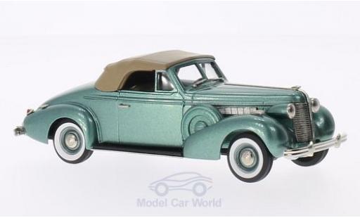 Diecast model cars Buick Special Convertible Coupe M46-C metallic green/brown 1938 1/43 Brooklin