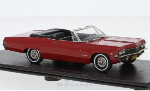 Diecast model cars Chevrolet Impala Convertible red 1965 1/43 Brooklin