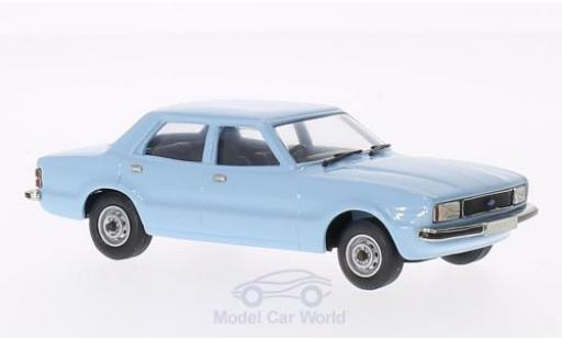 Diecast model cars Ford Cortina 1.6L MKIV 4-door Saloon blue 1979 1/43 Brooklin