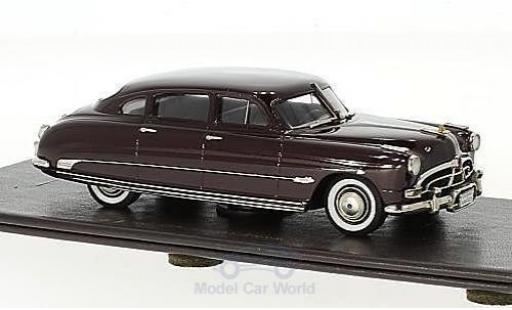 Diecast model cars Hudson Hornet 4-Door Sedan red 1951 1/43 Brooklin