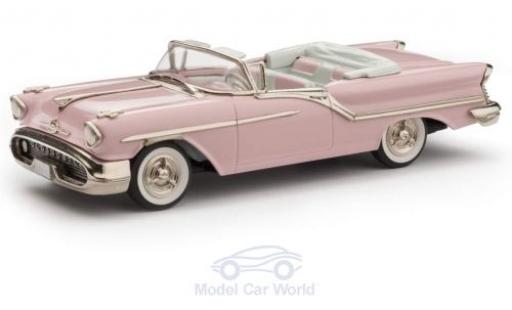Diecast model cars Oldsmobile Super 88 Convertible 2-Door pink 1957 1/43 Brooklin