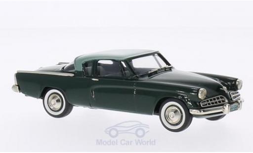 Diecast model cars Studebaker Commander Coupe green/green 1954 1/43 Brooklin