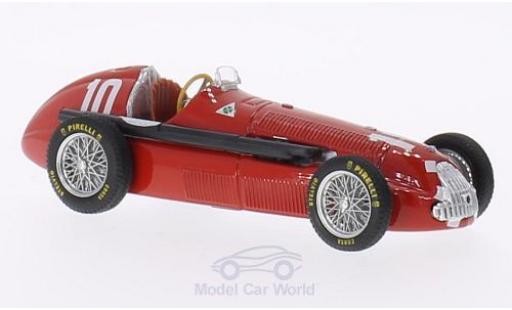 Diecast model cars Alfa Romeo 158 gp No.10 Scuderia Quadrifoglio Italien 1950 N.Farina 1/43 Brumm