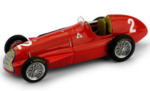 Diecast model cars Alfa Romeo 159 f1 No.2 formula 1 GP Belgien 1951 J.M.Fangio 1/43 Brumm