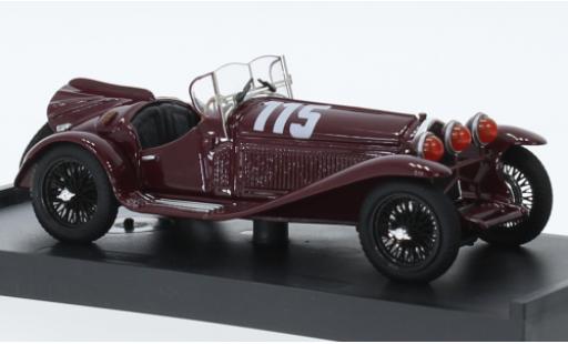 Diecast model cars Alfa Romeo 8C 2300 RHD No.115 Mille Miglia 1932 1/43 Brumm