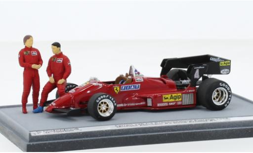Diecast model cars Ferrari 126 C4 turbo formule 1 1984 1/43 Brumm