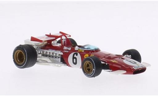 Diecast model cars Ferrari 312 B No.6 formule 1 GP Italie 1970 1/43 Brumm