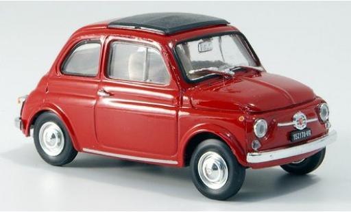 Diecast model cars Fiat 500 F red 1965 1/43 Brumm