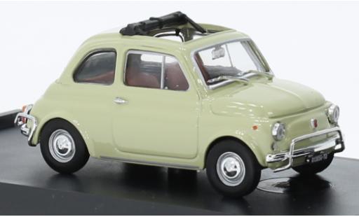 Diecast model cars Fiat 500 L beige 1968 1/43 Brumm